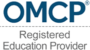OMCP Registered Education Provider Certification logo.